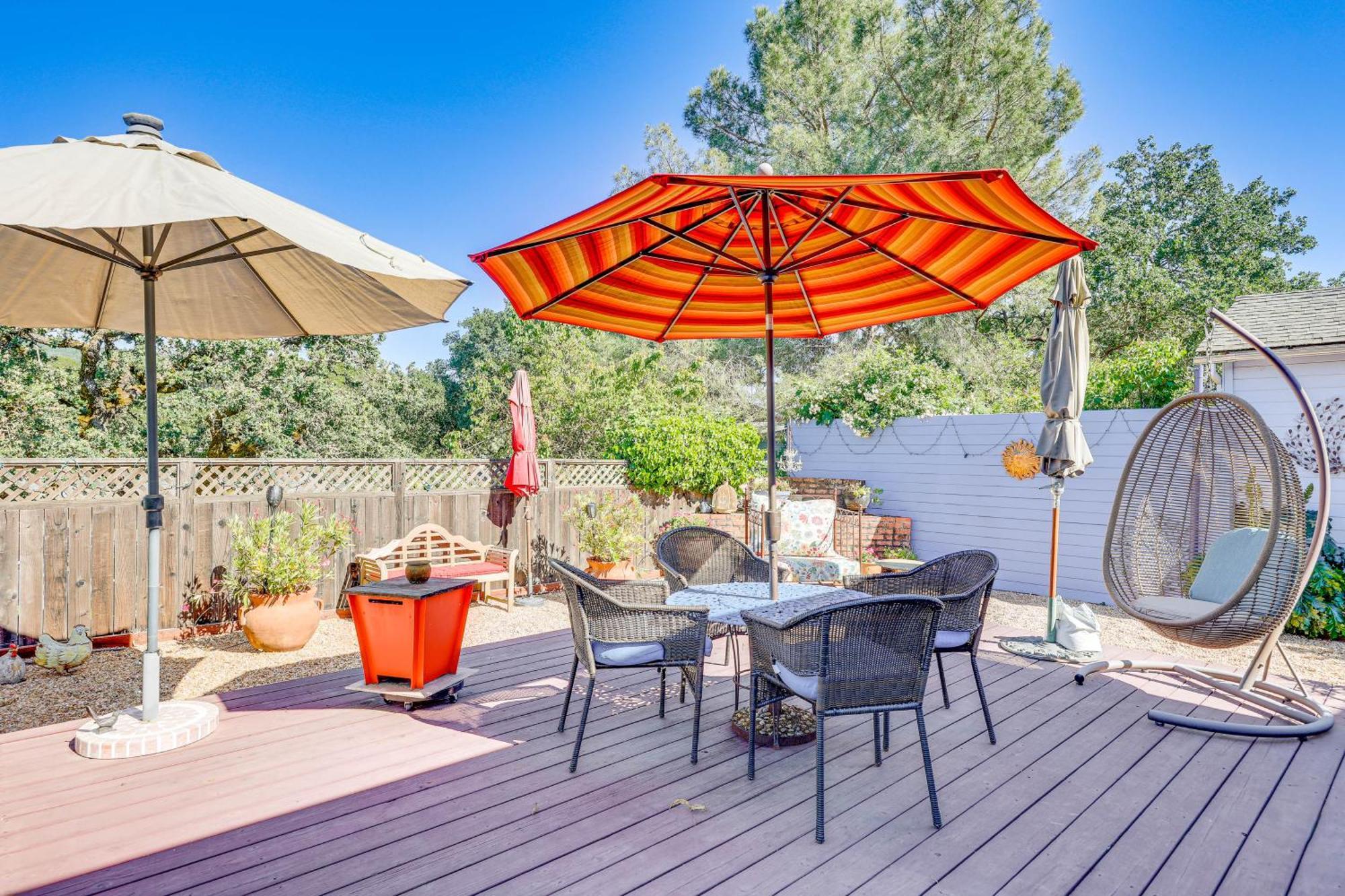 Romantic Casita With Garden And Deck 2 Miles To Plaza! Sonoma Exterior photo