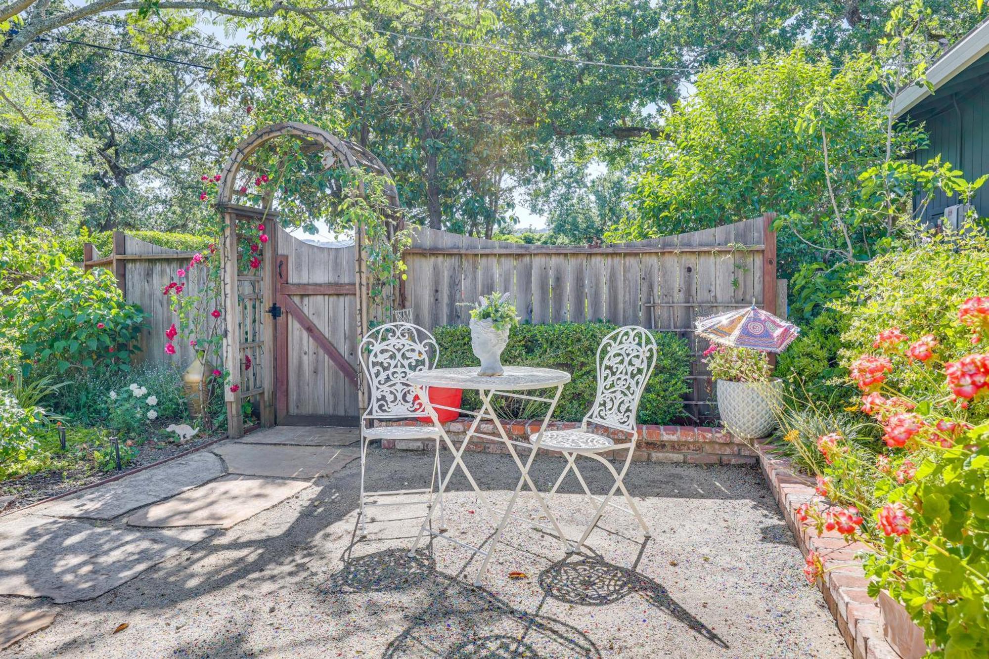 Romantic Casita With Garden And Deck 2 Miles To Plaza! Sonoma Exterior photo