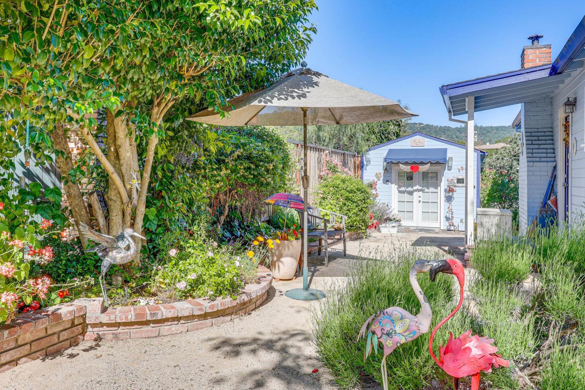 Romantic Casita With Garden And Deck 2 Miles To Plaza! Sonoma Exterior photo